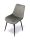 Onyx szék szürke bársony szövet