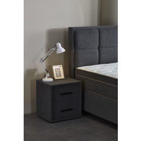   SEREN buklé szövetes ágyneműtartós ágy SZETT matraccal 160*200