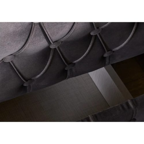 VISCO LUX GREY kárpitozott éjjeliszekrény