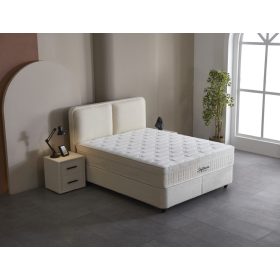   UNIQUE buklé szövetes ágyneműtartós ágy SZETT matraccal 180*200