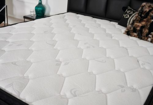 SIESTA Prémium bőr kontinentális ágy SZETT matraccal