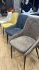 MAXIM lehúzható szövetes szék Prága étkezőasztallal  - étkezőgarnitúra