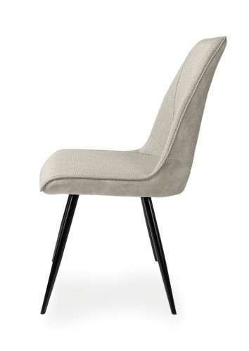 MELON beige szék velúr szövettel