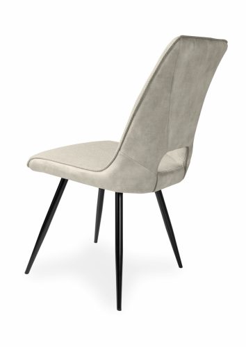 MELON beige szék velúr szövettel