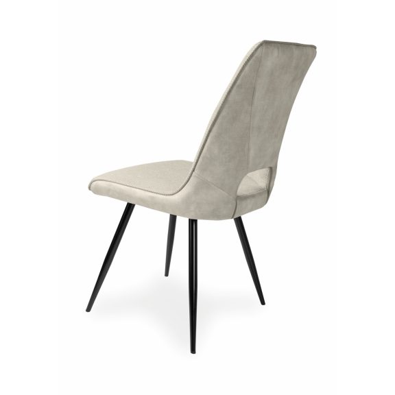 MELON beige szék velúr szövettel