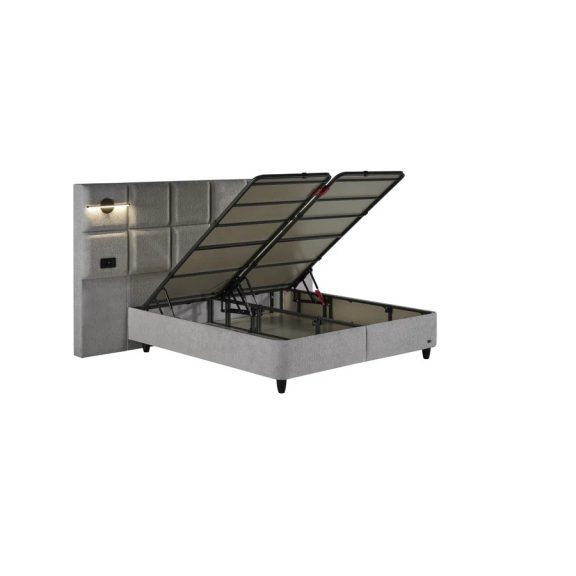 ELITE - LIBERTA  kárpitozott OKOS  ágy (LED, konnektor, USB) 180*200