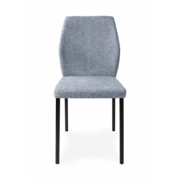 Lia modern, szürke, kárpitozott étkezőszék