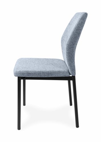 Lia modern, szürke, kárpitozott étkezőszék