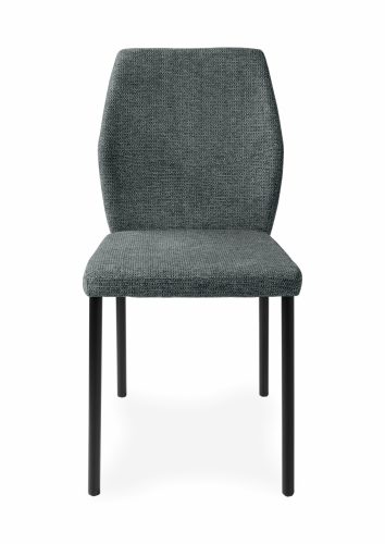 Lia modern, sötétszürke, kárpitozott étkezőszék