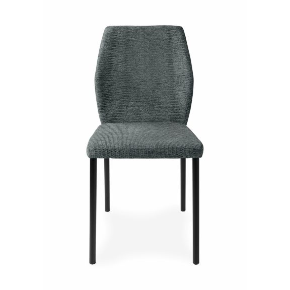 Lia modern, sötétszürke, kárpitozott étkezőszék
