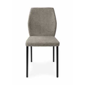 Lia modern, világosbarna, kárpitozott étkezőszék