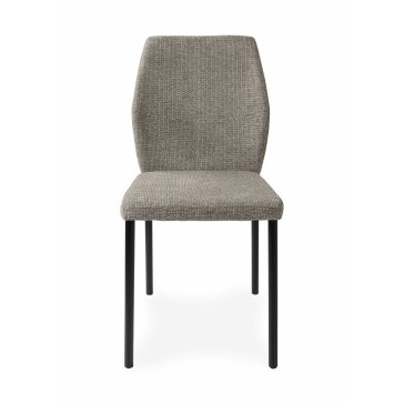 Lia modern, világosbarna, kárpitozott étkezőszék