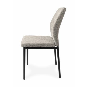 Lia modern, világosbarna, kárpitozott étkezőszék