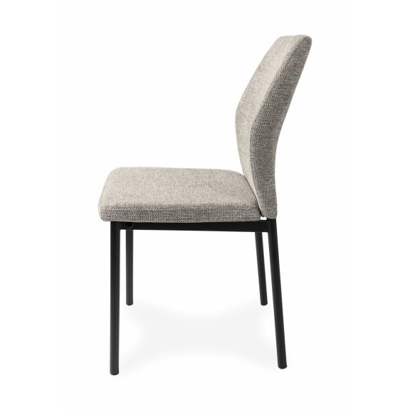 Lia modern, világosbarna, kárpitozott étkezőszék