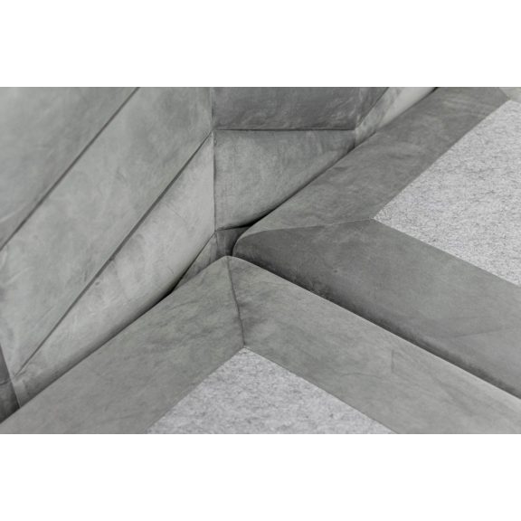 ST6 világosszürke boxspring ágy