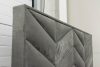 ST6 világosszürke boxspring ágy