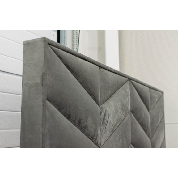 ST6 világosszürke boxspring ágy