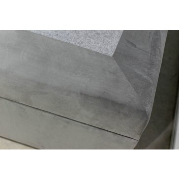 ST6 kárpitozott zöld boxspring ágy 140*200