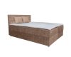ARAMIS bézs kárpitozott boxspring ágy 180*200