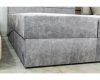 ARAMIS bézs kárpitozott boxspring ágy 180*200