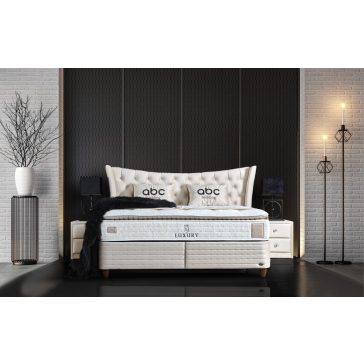 LUXURY ágyneműtartós ágy SZETT matraccal 160*200