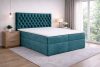 TYP 58 kárpitozott türkiz boxspring ágy 180*200