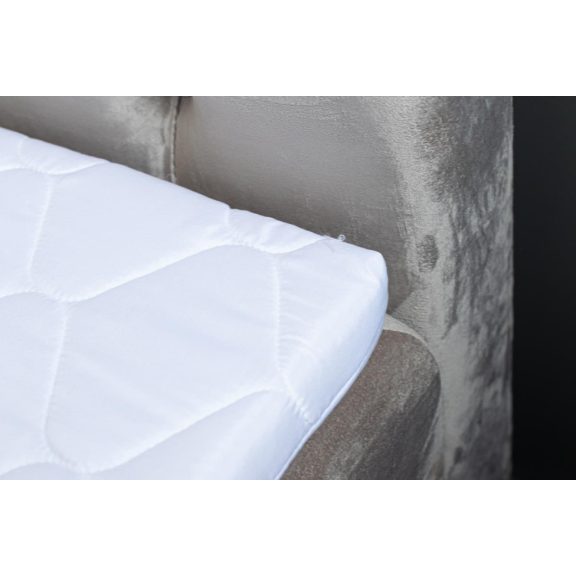 TYP 58 kárpitozott türkiz boxspring ágy 140*200
