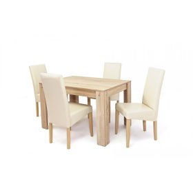 BERTA szék Félix étkezőasztallal  - étkezőgarnitúra