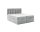 TYP 50  szürke  kárpitozott boxspring ágy 160*200