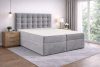 TYP 50  szürke  kárpitozott boxspring ágy 160*200