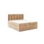 TYP 50  bézs kárpitozott  boxspring ágy 140*200