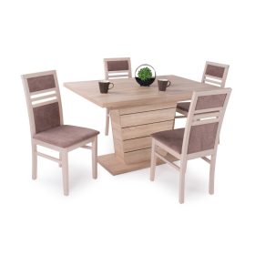 Fanni étkezőasztal Mira székkel  - étkezőgarnitúra