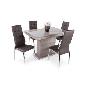   Flóra Plusz étkezőasztal  Boris székkel  - étkezőgarnitúra