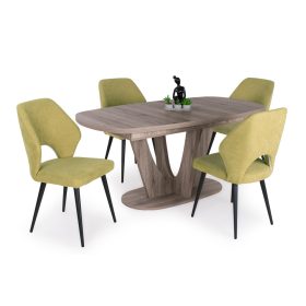 Max étkezőasztal Aspen székkel   - étkezőgarnitúra