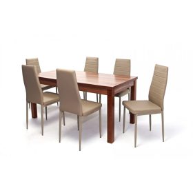 Berta étkezőasztal Geri székkel  - étkezőgarnitúra