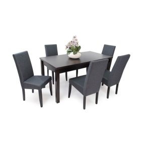   Berta Lux szék Berta étkezőasztallal  - étkezőgarnitúra