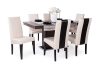 Berta Mix bézs szék Flóra  étkezőasztallal  - étkezőgarnitúra