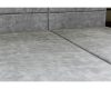 ATOS középszürke kárpitozott boxspring ágy 180*200