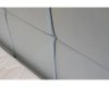 TYP 57 szürke kárpitozott boxspring ágy 180*200