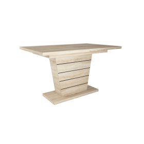 FANNI sonoma tölgy bővíthető modern étkezőasztal