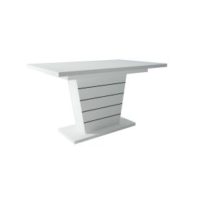 FANNI rusztik fehér bővíthető modern étkezőasztal