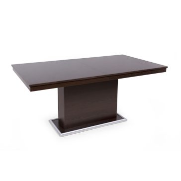   FLÓRA wenge bővíthető modern étkezőasztal 160-as méretben