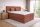 ATOS barna kárpitozott boxspring ágy 180*200