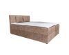 ATOS bézs kárpitozott boxspring ágy 180*200