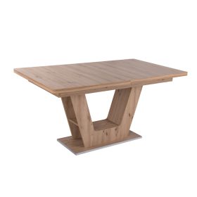 PRÁGA bővíthető modern aristan tölgy étkezőasztal