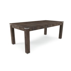   TONY bővíthető masszív hatású iszap tölgy étkezőasztal 160-as méretben