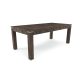 TONY bővíthető masszív hatású iszap tölgy étkezőasztal 160-as méretben