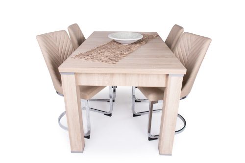 TONY bővíthető masszív hatású sonoma étkezőasztal 200-as méretben