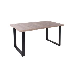 ZOÉ porfestett lábú modern san remo étkezőasztal