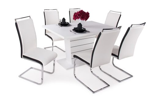 Fanni étkezőasztal Száva székkel  - étkezőgarnitúra